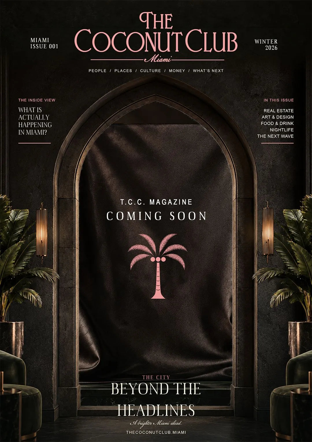 The Coconut Club Miami — Issue 001 Founding Edition cover